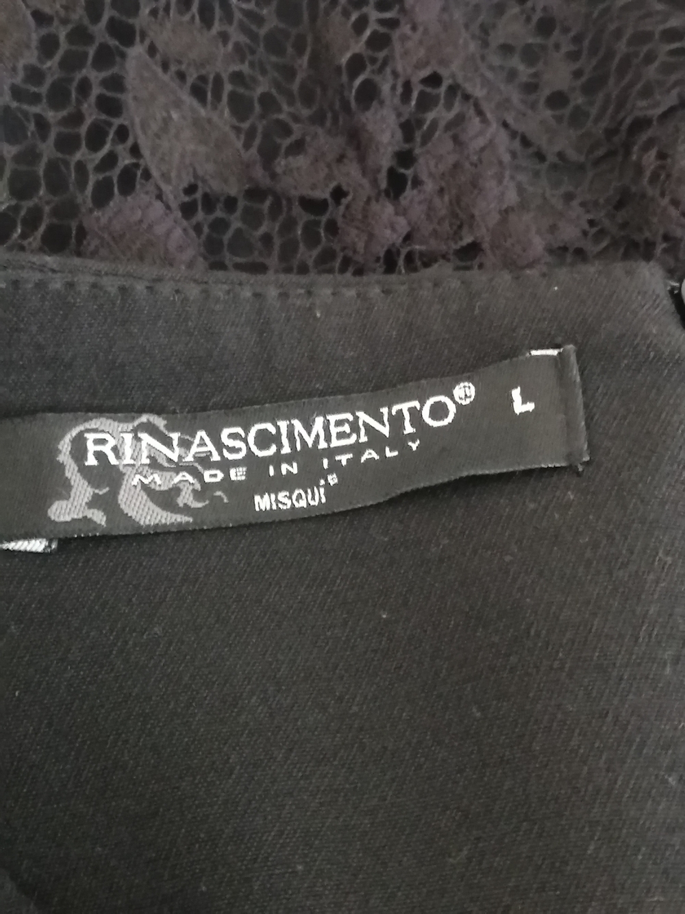 Rinascimento Black Dress - Picture 8 of 9